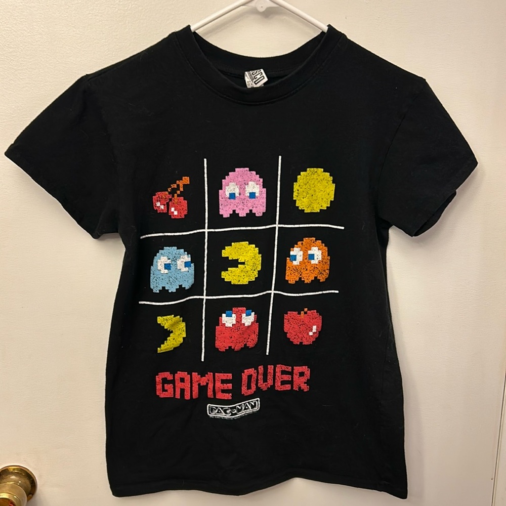 Brisco Pac-Man T-shirt Black Size Small